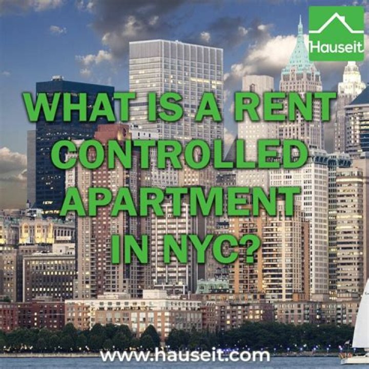 Whats a rent controlled apartment?