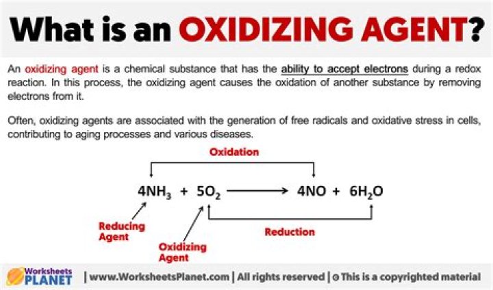 Whats a strong oxidizing agent?
