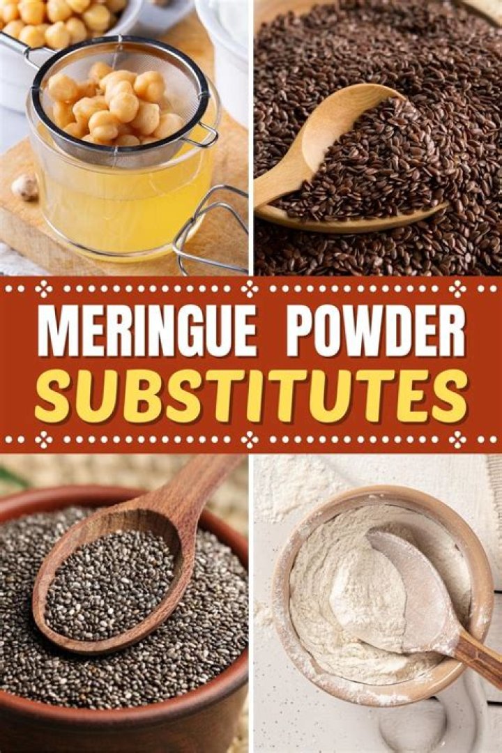 Whats a substitute for meringue powder?