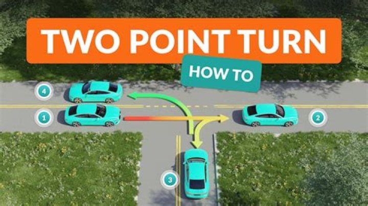 Whats a two point turn?