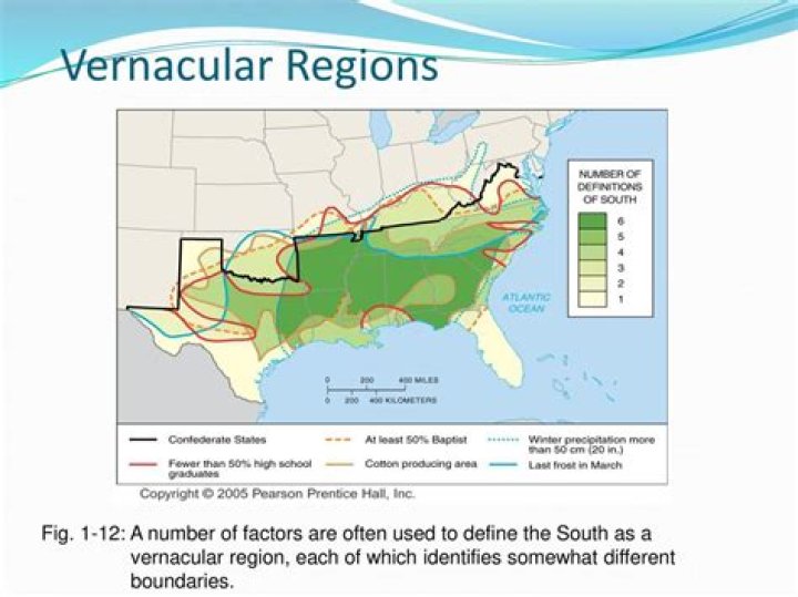 Whats a vernacular region?