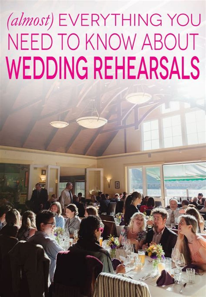Whats a wedding rehearsal?