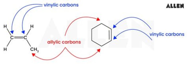 Whats an allylic carbon?