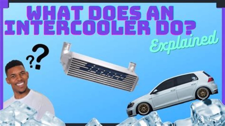 Whats an intercooler do?