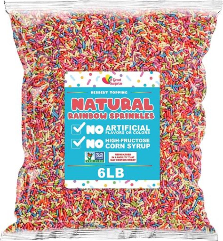 Whats in rainbow sprinkles?