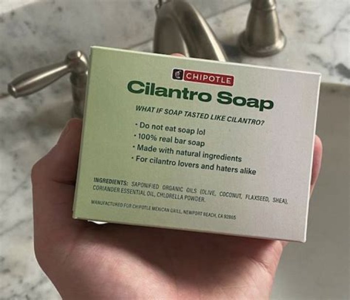 Whats it called when cilantro tastes like soap?