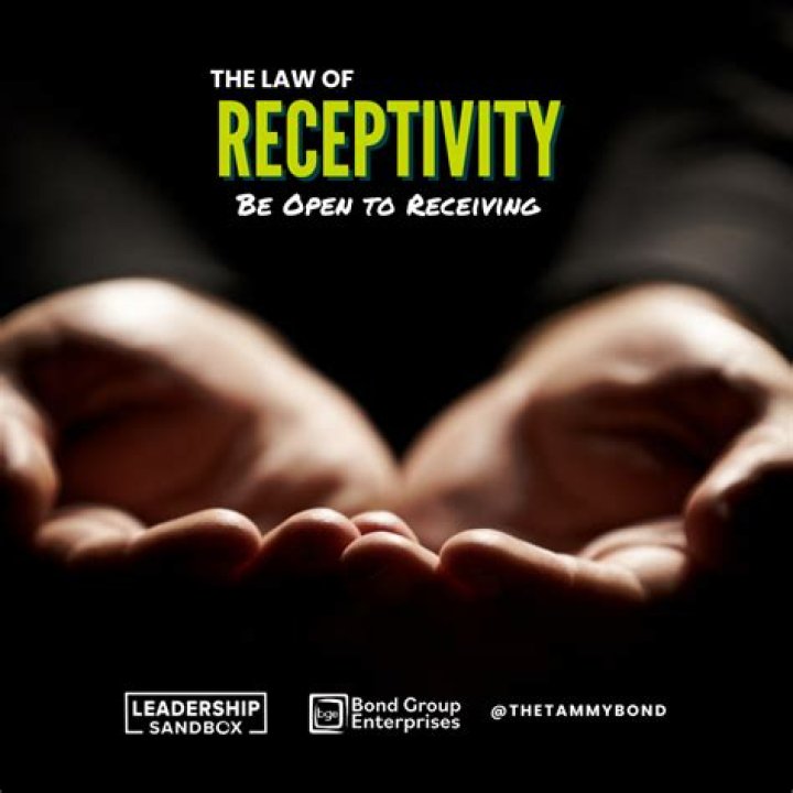 Whats the definition of receptivity?