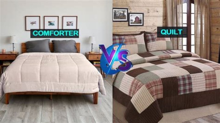 Whats the difference between a quilt and a comforter?