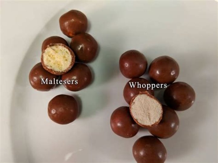 What's the difference between maltesers and whoppers?