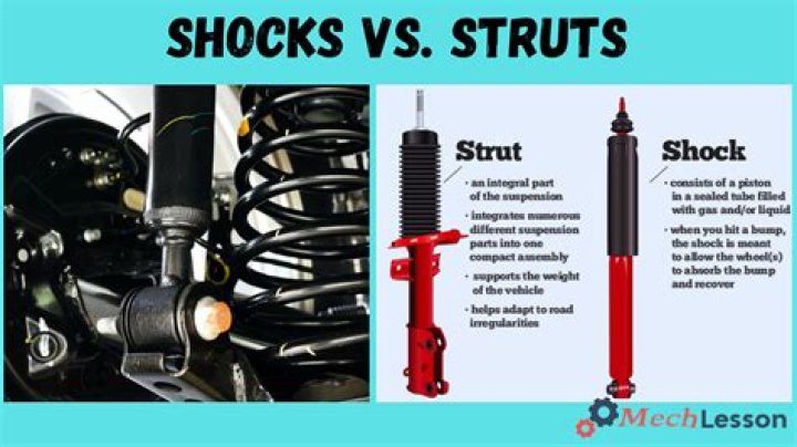 Whats the difference between shock absorber and struts?