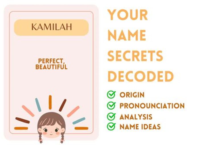 Whats the meaning of kamilah?