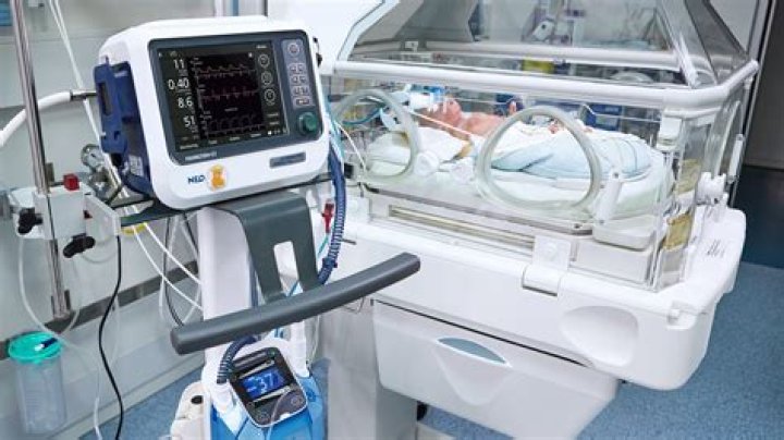 When a baby is on a ventilator?