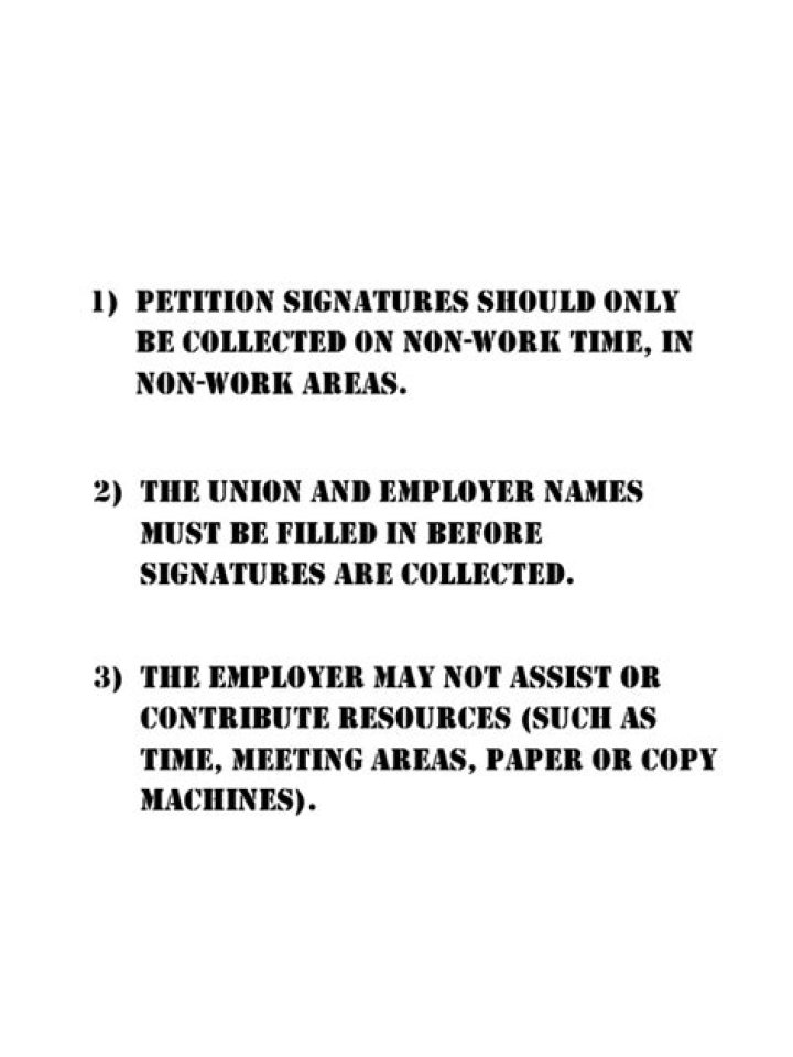 When can employees file a decertification petition?