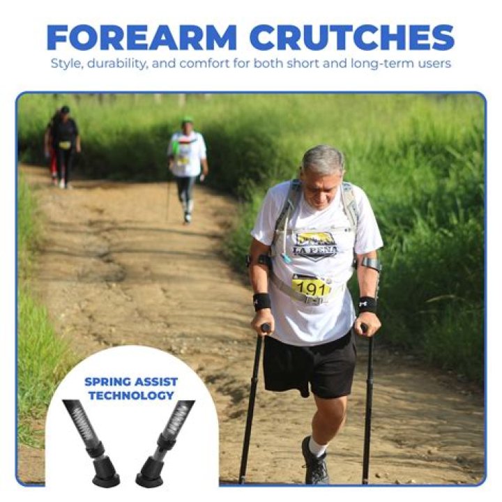 When crutches are used?