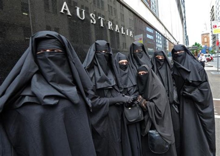 When did burkas start?