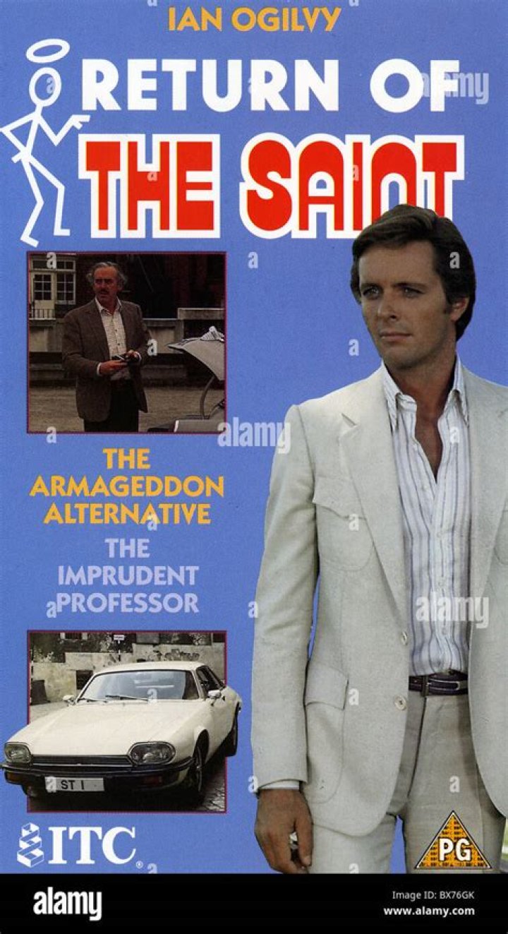 When did ian ogilvy play the saint?