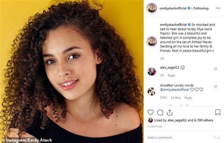 When did mya lecia naylor die?