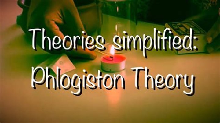 When did phlogiston theory began?