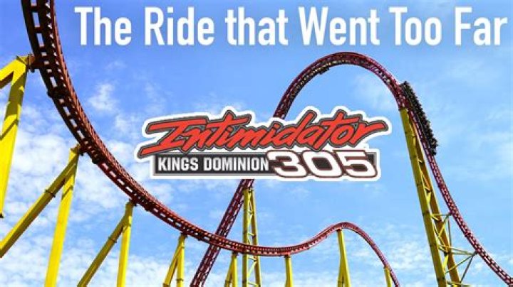 When did the intimidator 305 open?