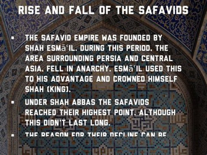 When did the safavids fall?