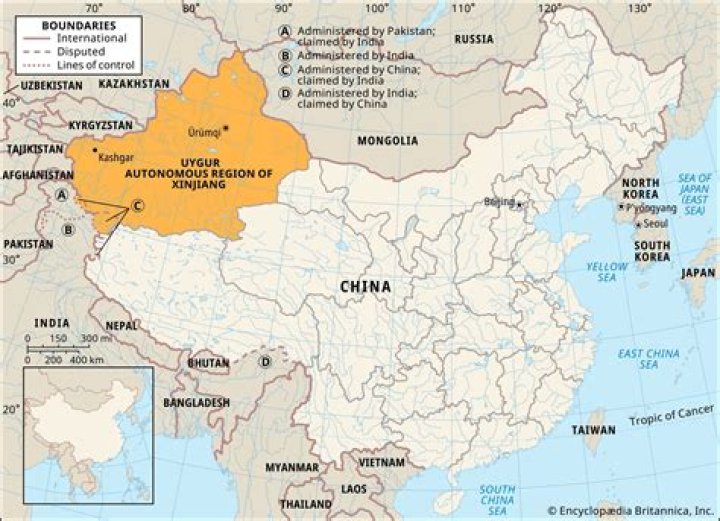 When did uighurs come to china?