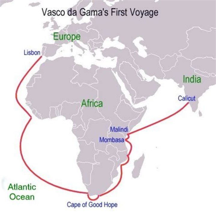 When did vasco da gama explore?