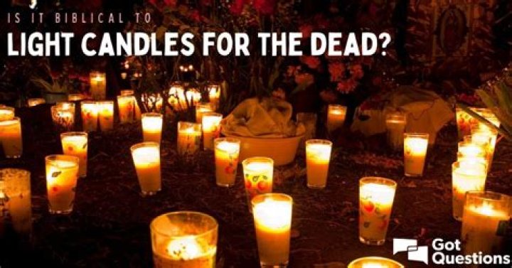When do you light candles for the dead?