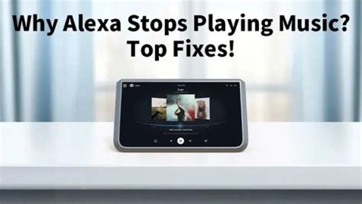 When does alexa stop playing music?