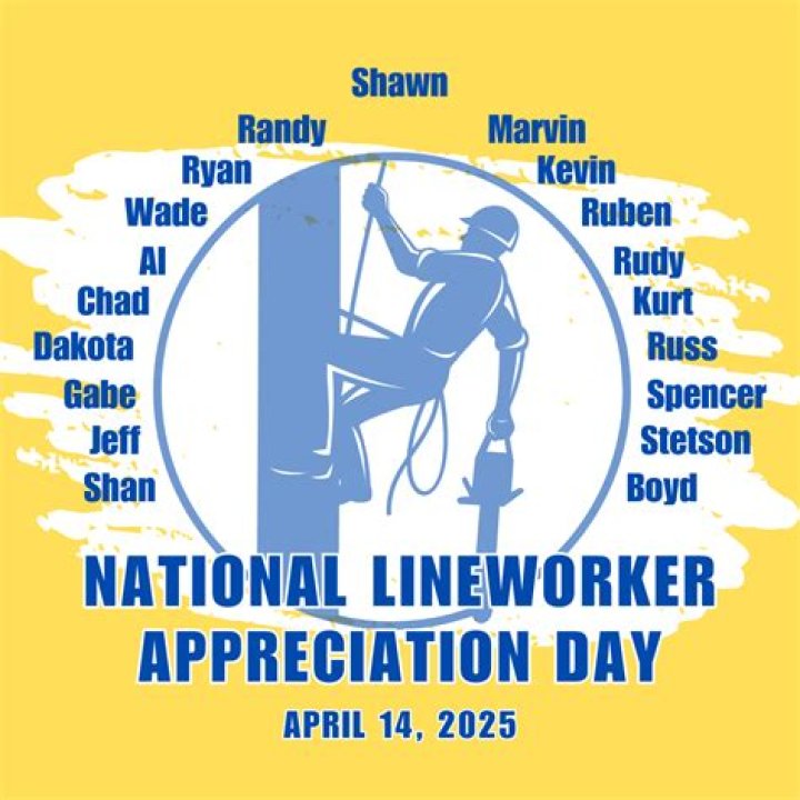 When is lineworker appreciation day 2021?