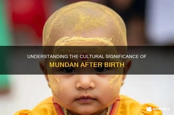 When is mundan done after birth?