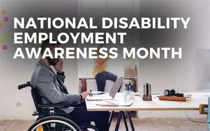 When is national disability employment awareness month?