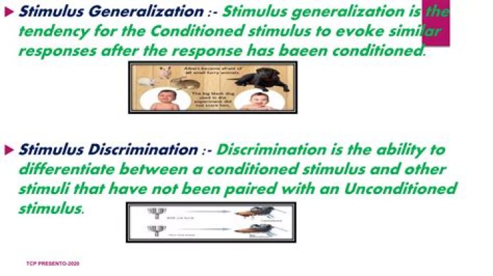 When is stimulus generalization most likely to occur?