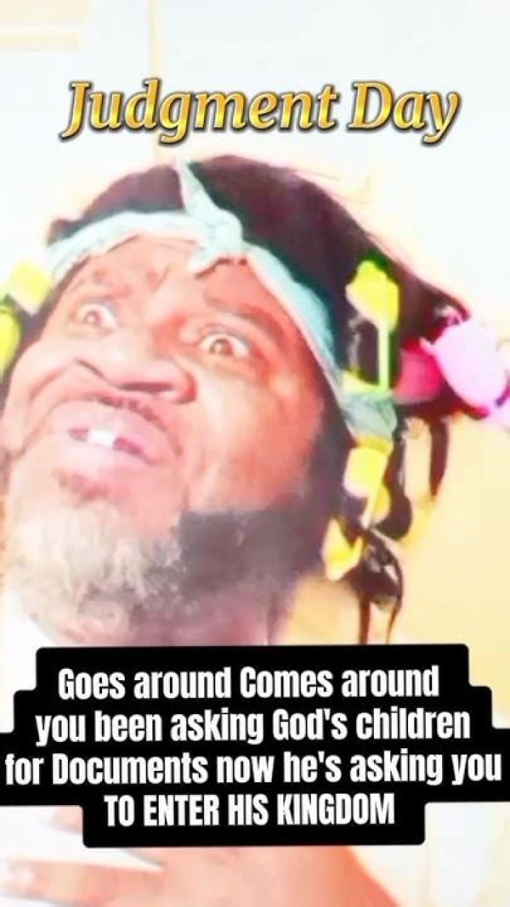 When judgement day comes?