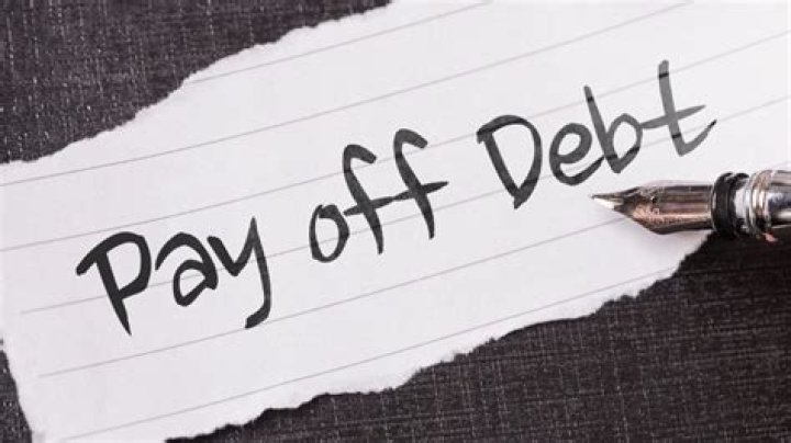 When paying off debts you should?