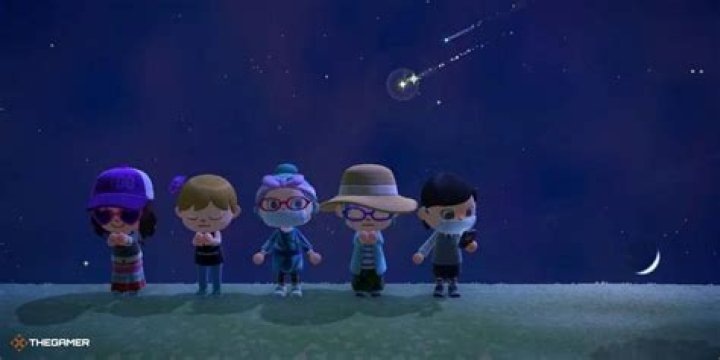 When shooting stars animal crossing?