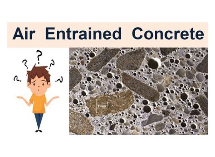 When should air entrainment be used in concrete?