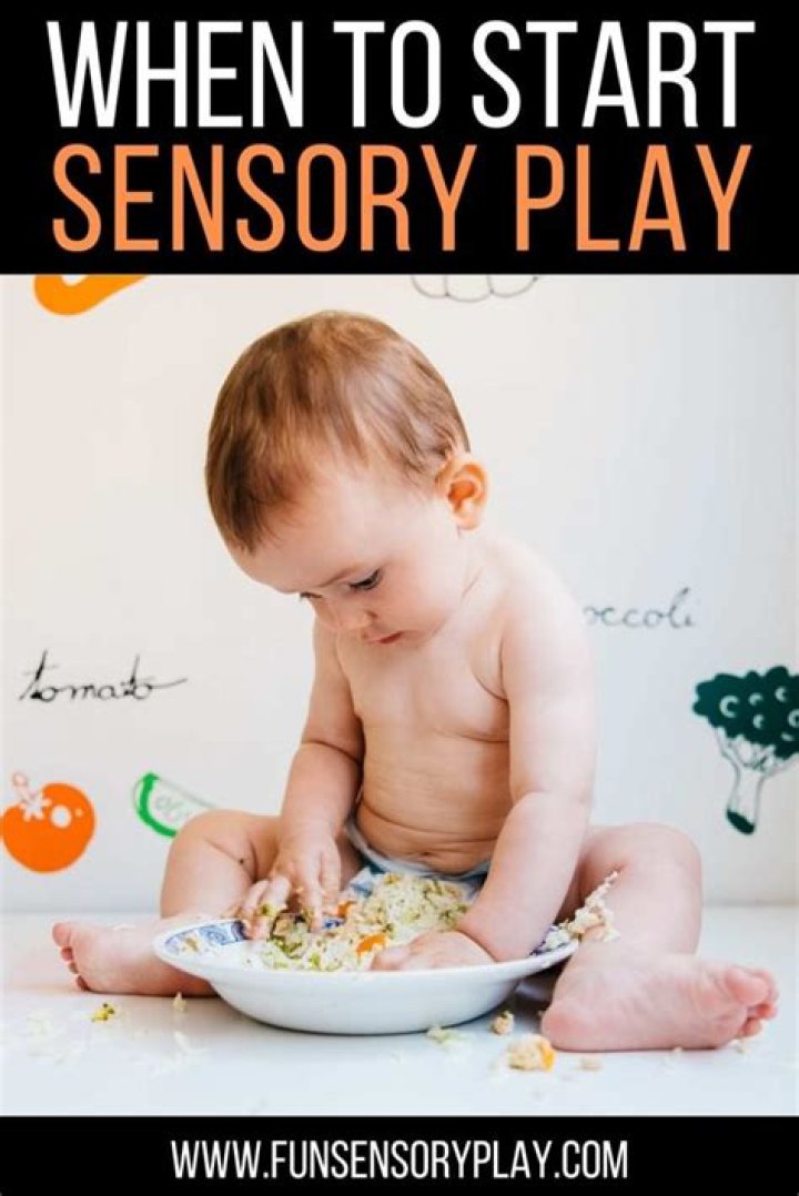 When should you start sensory play?