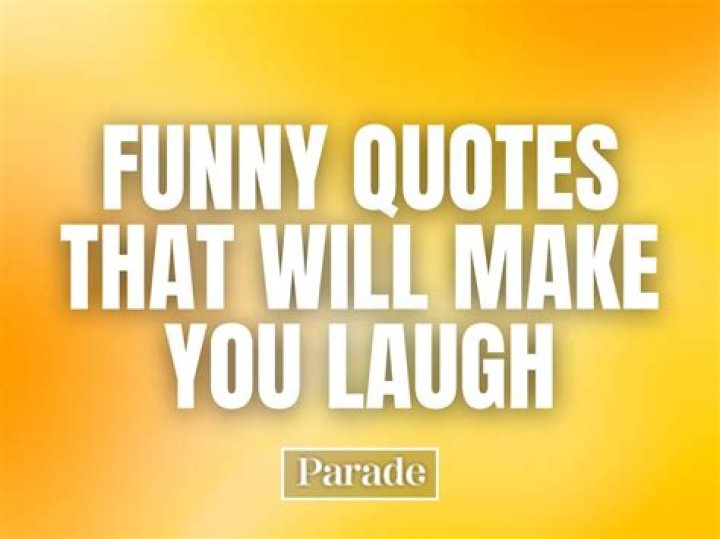 When someone is laughable?