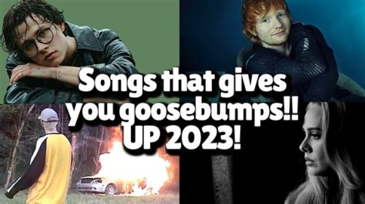 When songs give you goosebumps?