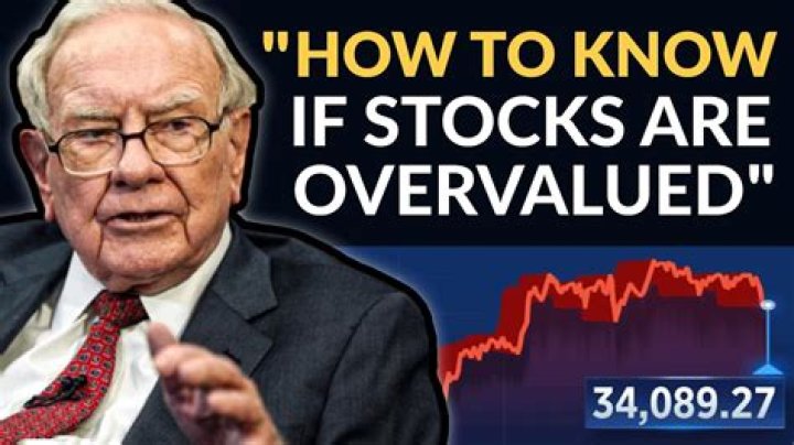 When stocks become overvalued what is it called today?