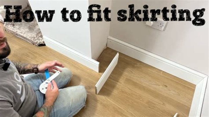 When to fit skirting boards?