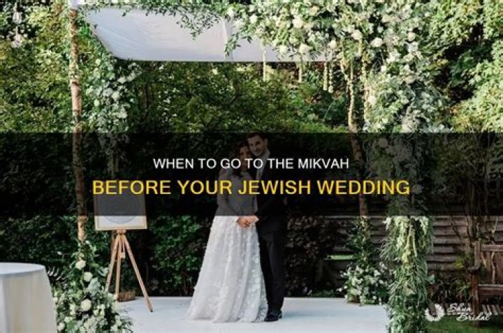 When to go to the mikvah?