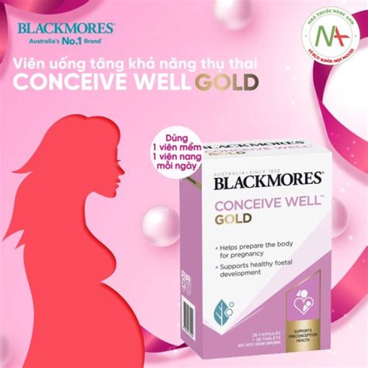 When to take blackmores conceive well gold?