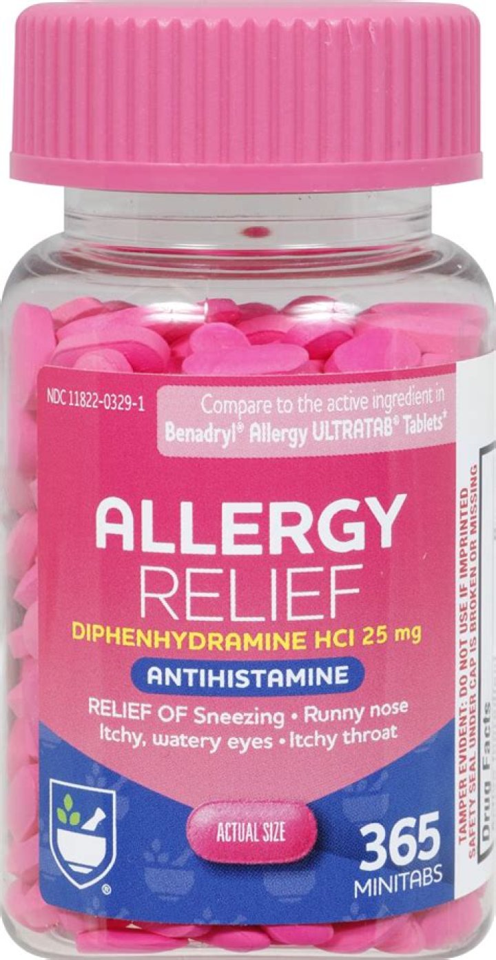 When to take diphenhydramine?