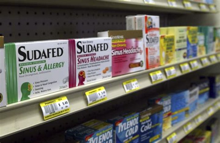 When to take sudafed?