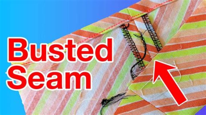When to use busted or burst?