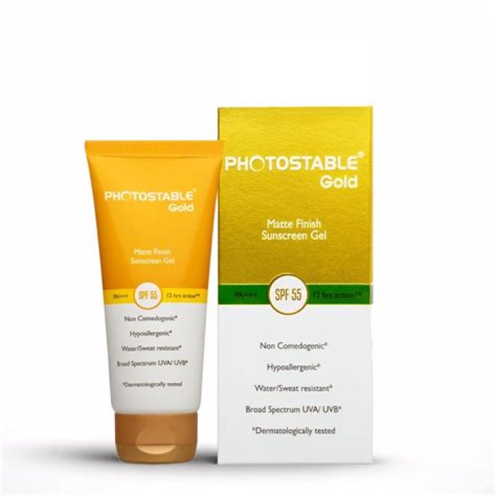 When to use photostable sunscreen gel?