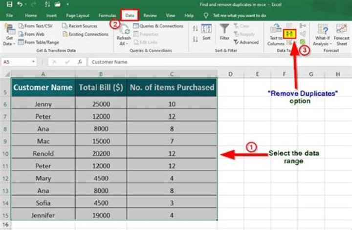 When to use remove duplicates in excel?