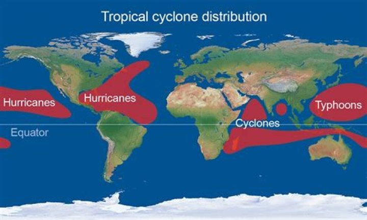 When tropical cyclones reach land?