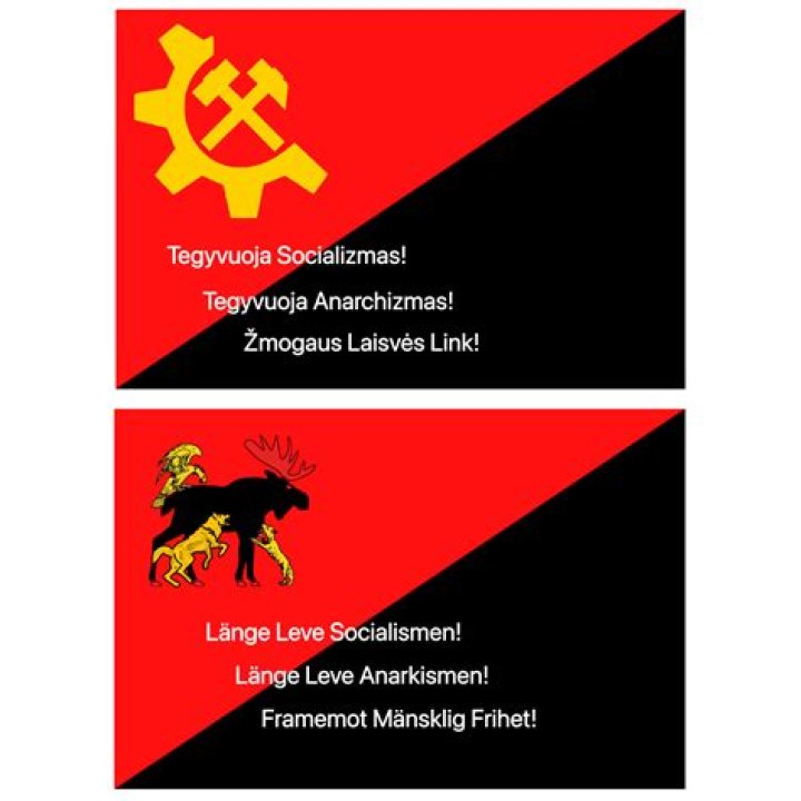 When was anarcho-syndicalist invented?